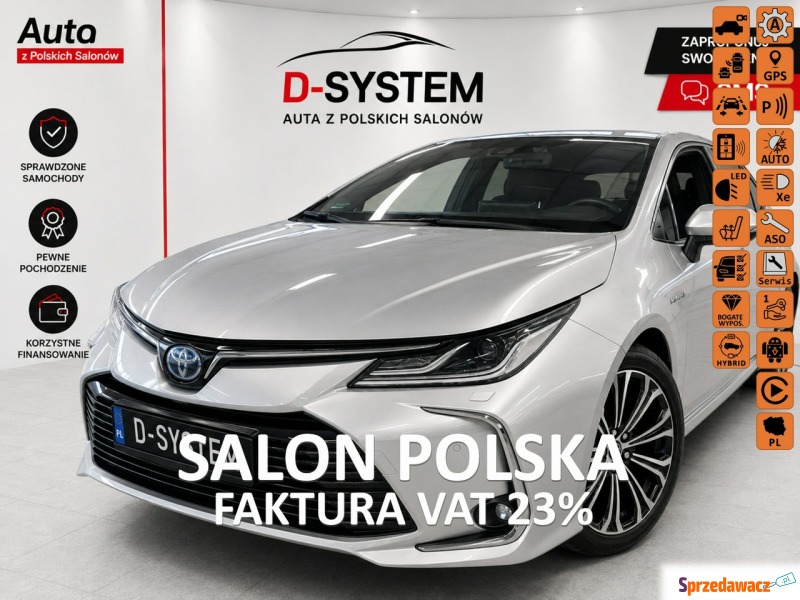 Toyota Corolla  Sedan/Limuzyna 2022,  1.8 hybryda, automat - Na sprzedaż za 69 897 zł - Białystok