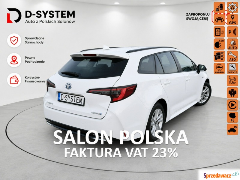 Toyota Corolla  Kombi 2023,  1.8 hybryda, automat - Na sprzedaż za 62 973 zł - Białystok