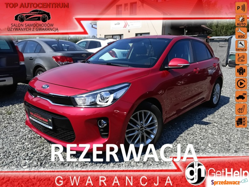 Kia Rio  Hatchback 2018,  1.2 benzyna - Na sprzedaż za 43 400 zł - Pogwizdów