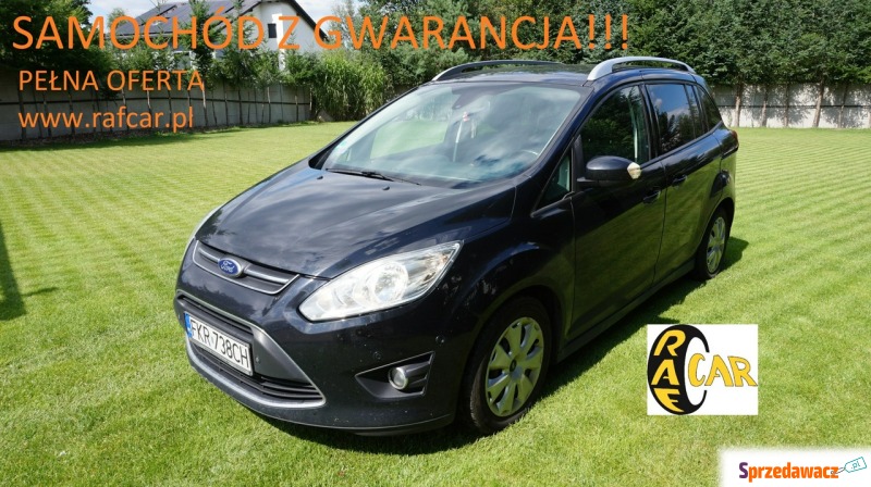 Ford Grand C-MAX  Hatchback 2014,  1.6 diesel - Na sprzedaż za 19 999 zł - Zielona Góra