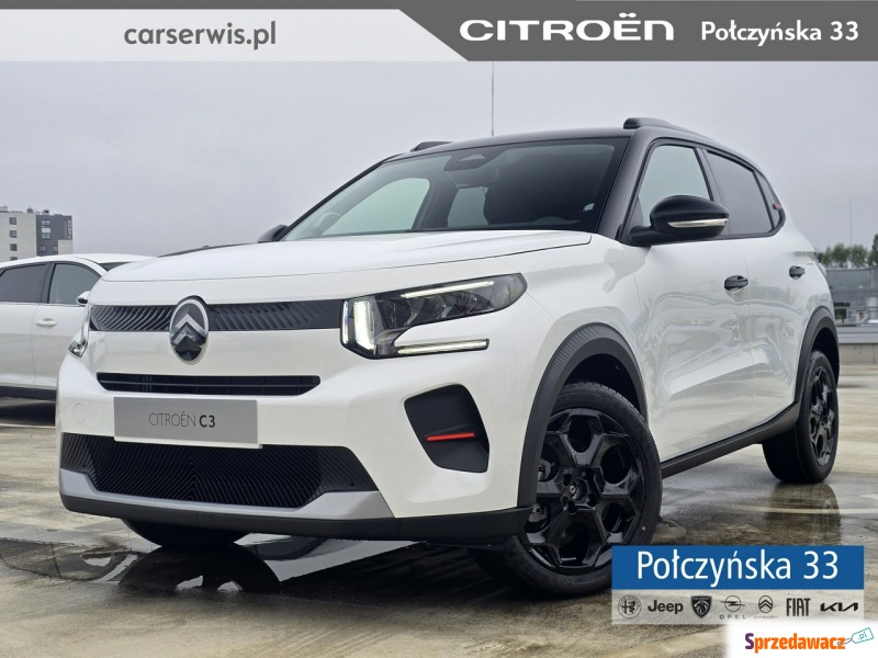 Citroen C3  Hatchback 2026,  1.2 benzyna - Na sprzedaż za 79 990 zł - Warszawa
