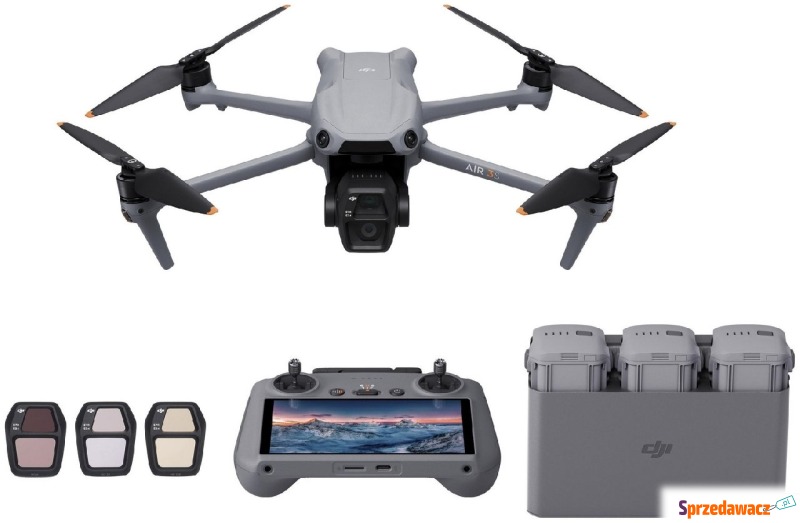 DJI Air 3S Fly More Combo RC2 - Drony - Gdynia