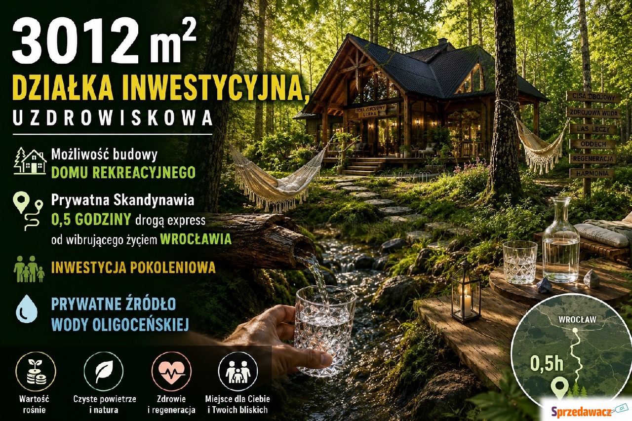 Działka inwestycyjna (3012 met)...