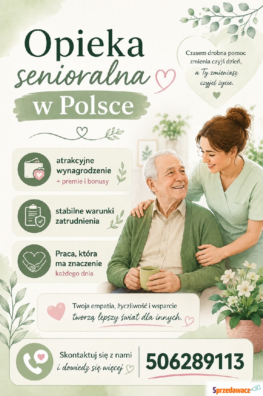 Praca, która ma znaczenie - opieka...