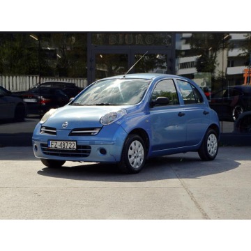 Nissan MICRA 2006 prod. / 2006 1rej. VISIA / SALON PL / NIEWIELKI PRZEBIEG / KLIMATYZACJA