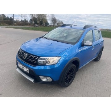 Dacia SANDERO STEPWAY, 0,9 BENZYNA KAMERA KLIMA 90 PS ZAREJESTROWANY STAN BDB, 0,9 BENZYNA KAMERA KL