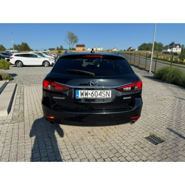 Mazda 6  Kombi 2018,  2.0 benzyna, automat - Na sprzedaż za 69 900 zł - Sierakowice - zdjęcie 7