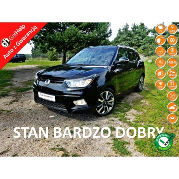 SsangYong/KGM Tivoli - 1.6 D SAPPHIRE 4x4*Climatronic*Alu*Elektryka*Skóry*Navi*Wentyle*Full!!