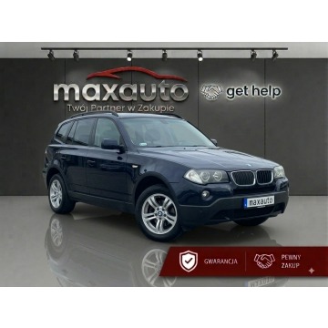 BMW X3 xDrive 20d Automatyczna, 177 KM, 2008