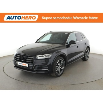 Audi Q5 - FV23% PHEV 4x4 full LED S-Line skóra/alcantara panorama kamery