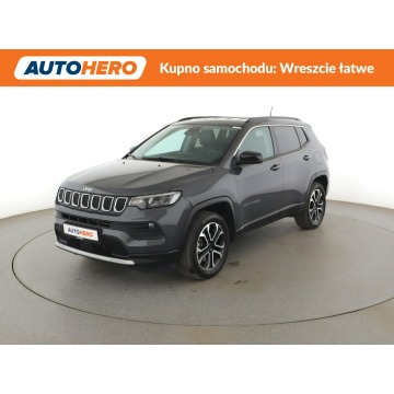 Jeep Compass - FV23 phev full led automat kamera skóra acc auto klima grzane fotele