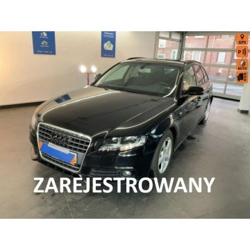 Audi A4 - 2,0 TDI, nawigacja, drugie koła, niski przebieg, hak, nowy rozrząd