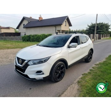 Nissan Qashqai - 1.3 DIG-T 160km Tekna+ / Kamera 360 / Biała perła / Panorama / Alu 19