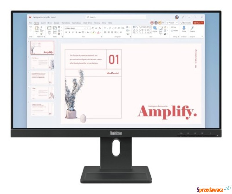 Lenovo ThinkVision E24-40 monitor 23,8" IPS 16:9... - Monitory LCD i LED - Zamość