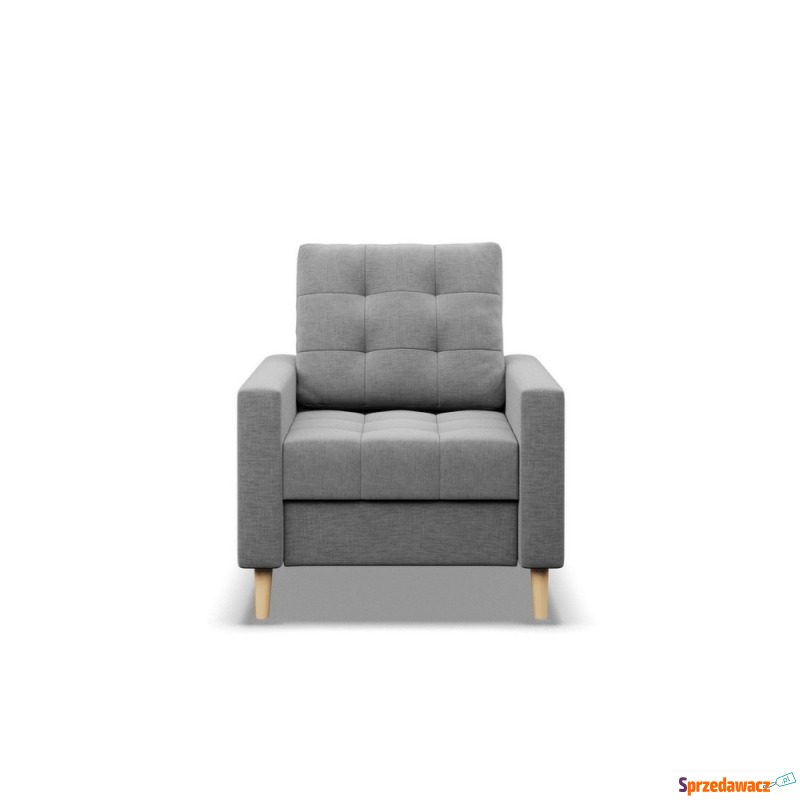 Fotel skandynawski, pikowany, NUBO, 75x92x92 cm,... - Sofy, fotele, komplety... - Gdynia