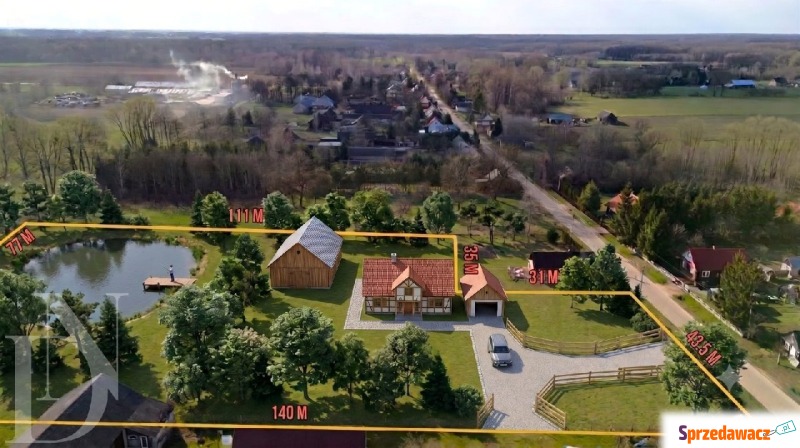 Sprzedam dom Szczyty-Nowodwory -  jednopiętrowy,  pow.  65 m2,  działka:   9824 m2
