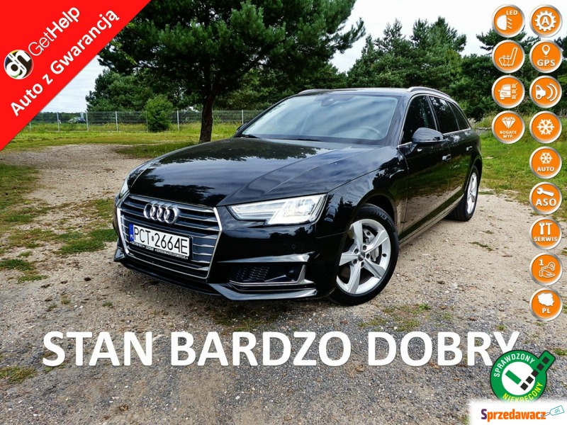 Audi A4  Kombi 2019,  2.0 diesel, automat - Na sprzedaż za 59 990 zł - Piła