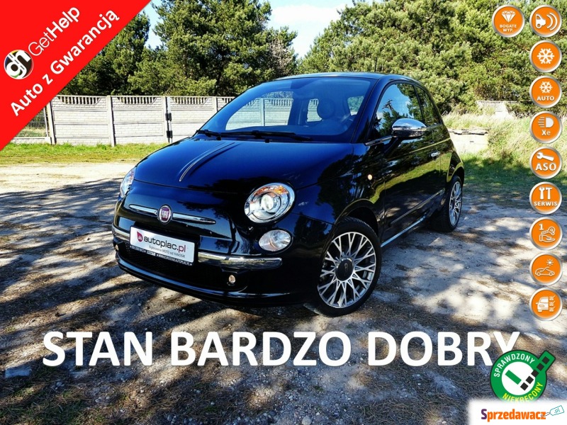 Fiat 500  Hatchback 2012,  0.9 benzyna - Na sprzedaż za 19 990 zł - Piła