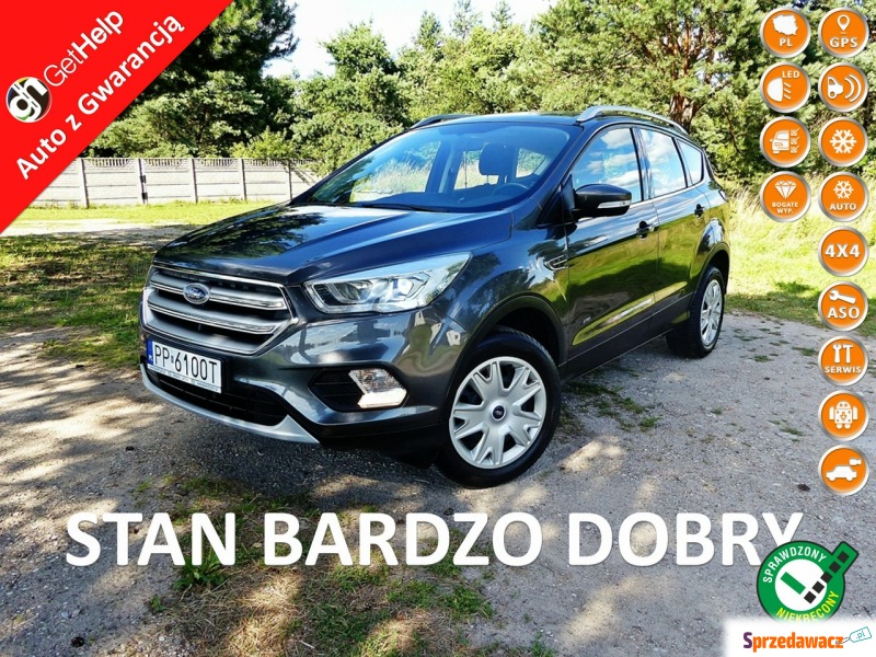 Ford Kuga  SUV 2018,  2.0 diesel - Na sprzedaż za 52 990 zł - Piła