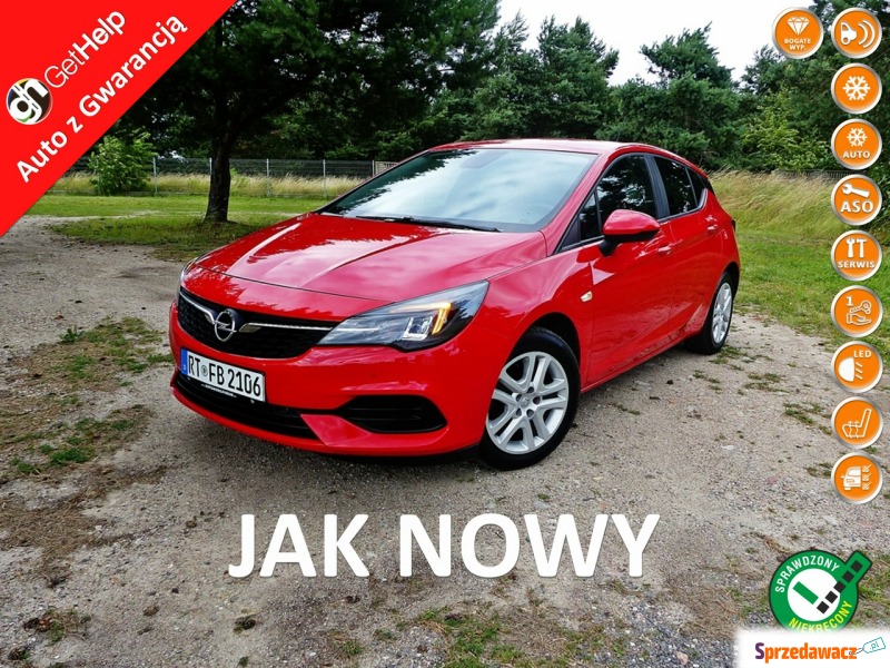Opel Astra  Hatchback 2020,  1.2 benzyna - Na sprzedaż za 39 990 zł - Piła