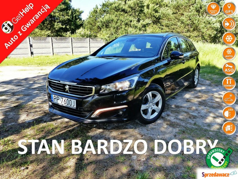 Peugeot 508  Kombi 2016,  1.6 diesel - Na sprzedaż za 18 990 zł - Piła