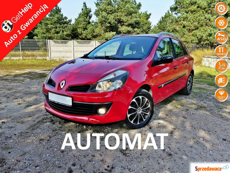 Renault Clio  Kombi 2008,  1.6 benzyna, automat - Na sprzedaż za 11 990 zł - Piła
