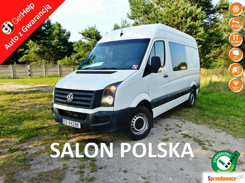 Volkswagen Crafter 2016,  2.0 diesel - Na sprzedaż za 38 990 zł - Piła