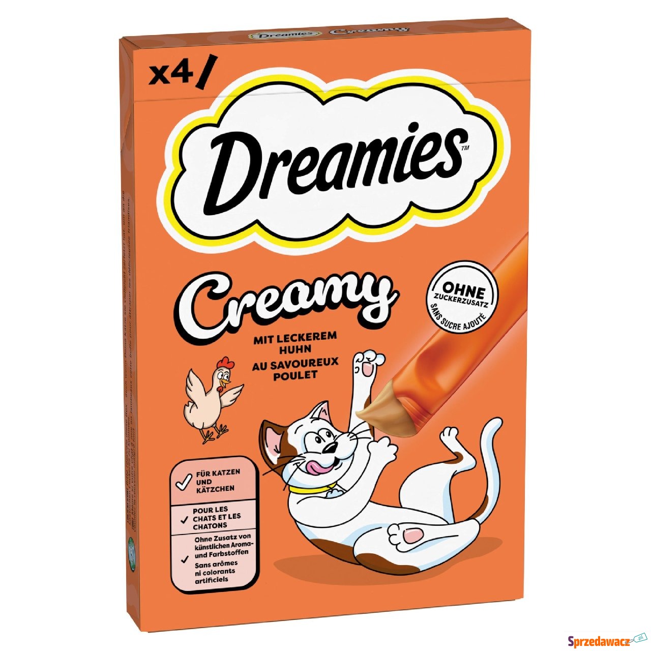 Dreamies Creamy Snacks  - Kurczak...