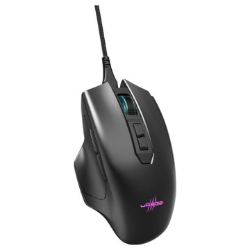 Myszka gamingowa uRage Reaper 410 przewodowa 12000 dpi optyczna czarna