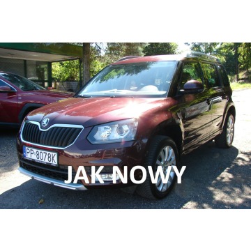 Škoda Yeti - 1.8 E 160 KM Salon PL 4X4 Stan Perfekcyjny