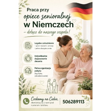 Twoja praca może mieć znaczenie - pracuj w niemczech