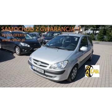 Hyundai Getz - zarejestrowany, ubezpieczony. Gwarancja. Polecam !!!