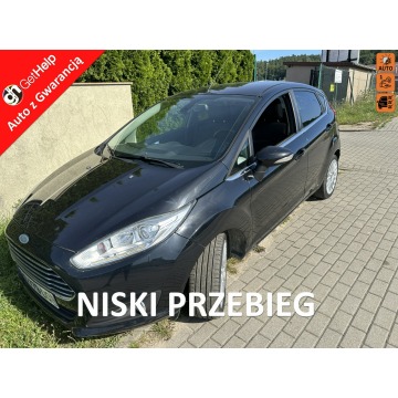 Ford Fiesta - Titanium, 5 drzwi, klimatronik mrozi, alufelgi, gwar. przebieg, isofix