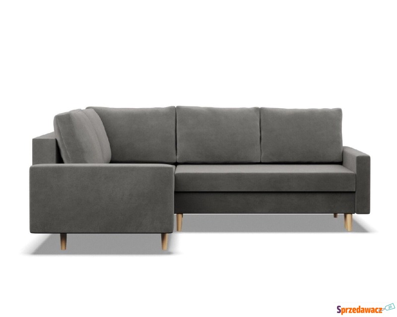 Duży narożnik, lewy, MILO, velvet, 223x172x92... - Sofy, fotele, komplety... - Kielce