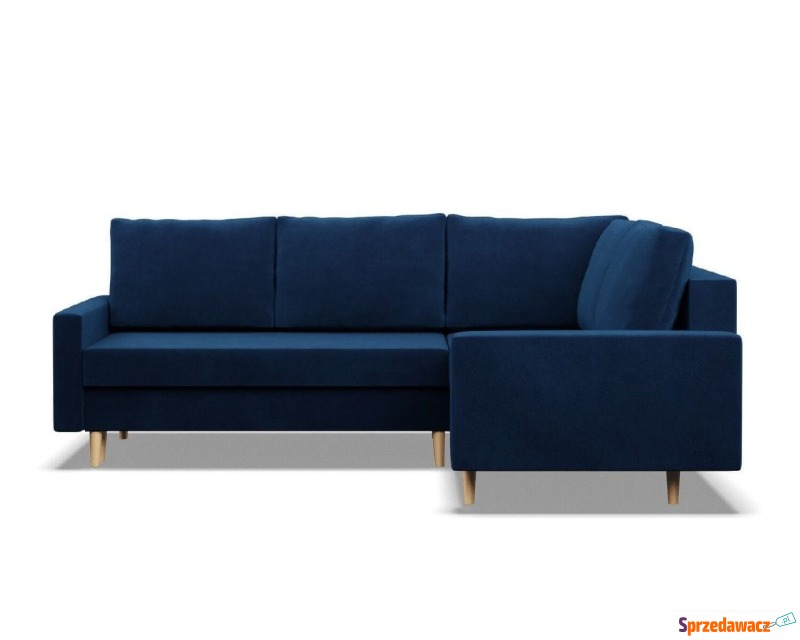 Duży narożnik, prawy, MILO, velvet, 223x172x92... - Sofy, fotele, komplety... - Bielsko-Biała