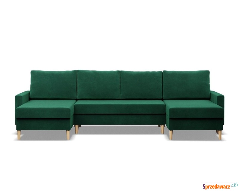 Narożnik w kształcie U, MILO, velvet, 294x140x92... - Sofy, fotele, komplety... - Inowrocław