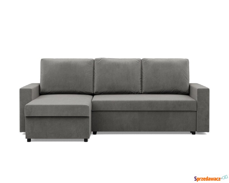 Narożnik do salonu, BLOM, velvet, 231x140x92 cm,... - Sofy, fotele, komplety... - Głogów