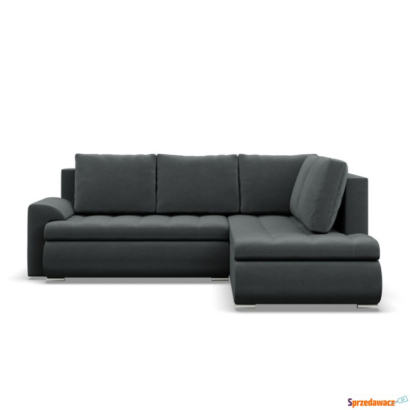Narożnik z otomaną, prawy, BOSCO, velvet, 230... - Sofy, fotele, komplety... - Wrocław