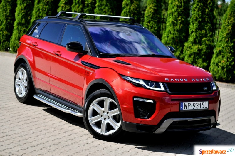 Land Rover Range Rover Evoque  SUV 2016,  2.0 diesel, automat - Na sprzedaż za 64 900 zł - Płock