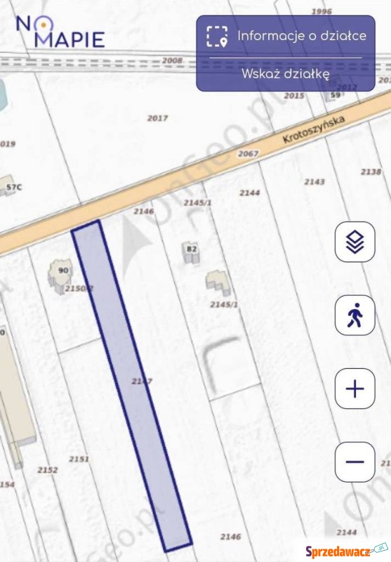 Działka budowlana Kobylin sprzedam, pow. 7500 m2  (0.75ha)