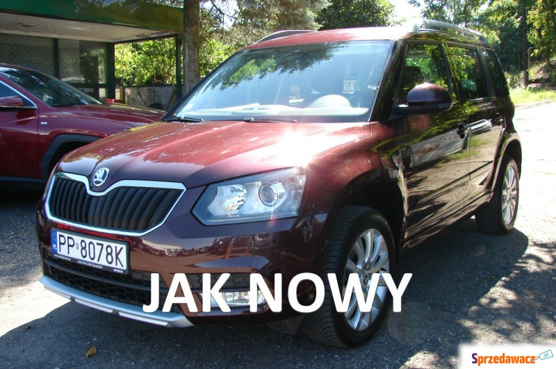 Skoda Yeti  SUV 2014,  1.8 benzyna - Na sprzedaż za 39 900 zł - Piła