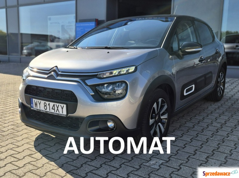 Citroen C3  Hatchback 2024,  1.2 benzyna, automat - Na sprzedaż za 58 900 zł - Studzienice