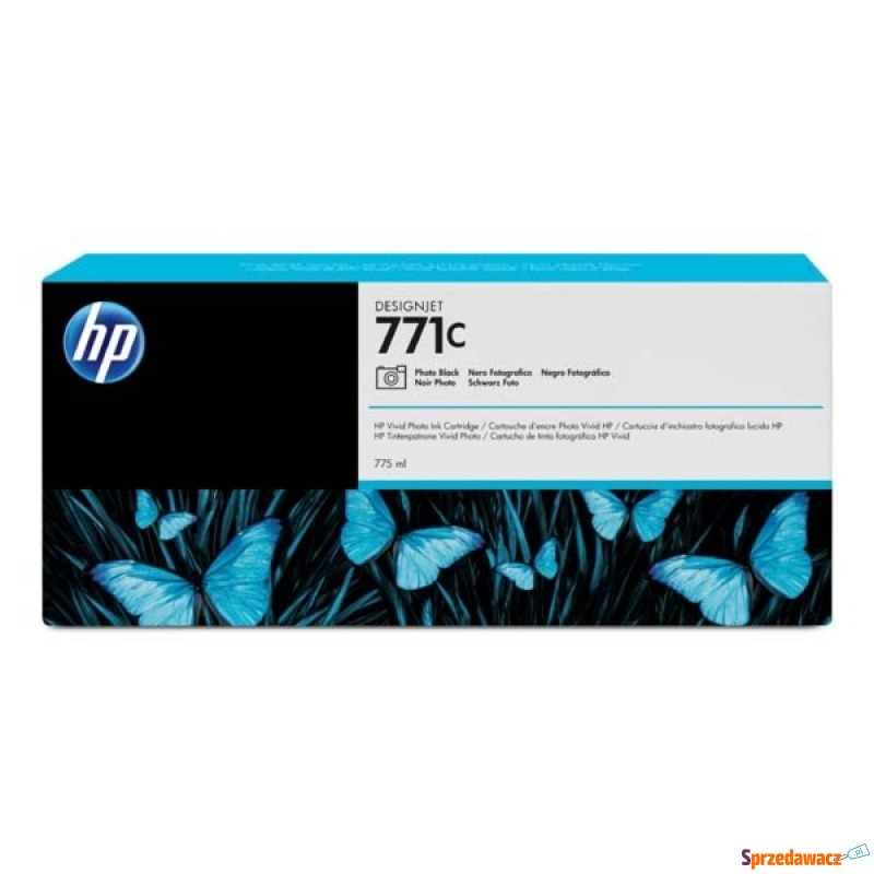 HP oryginalny ink / tusz B6Y13A, HP 771C, photo... - Tusze, tonery - Ustka