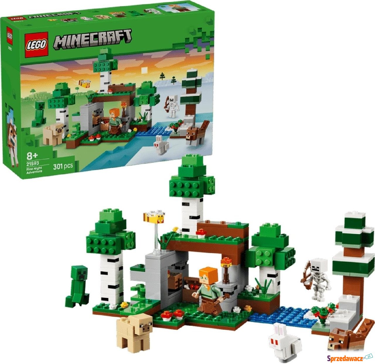Klocki konstrukcyjne LEGO Minecraft...