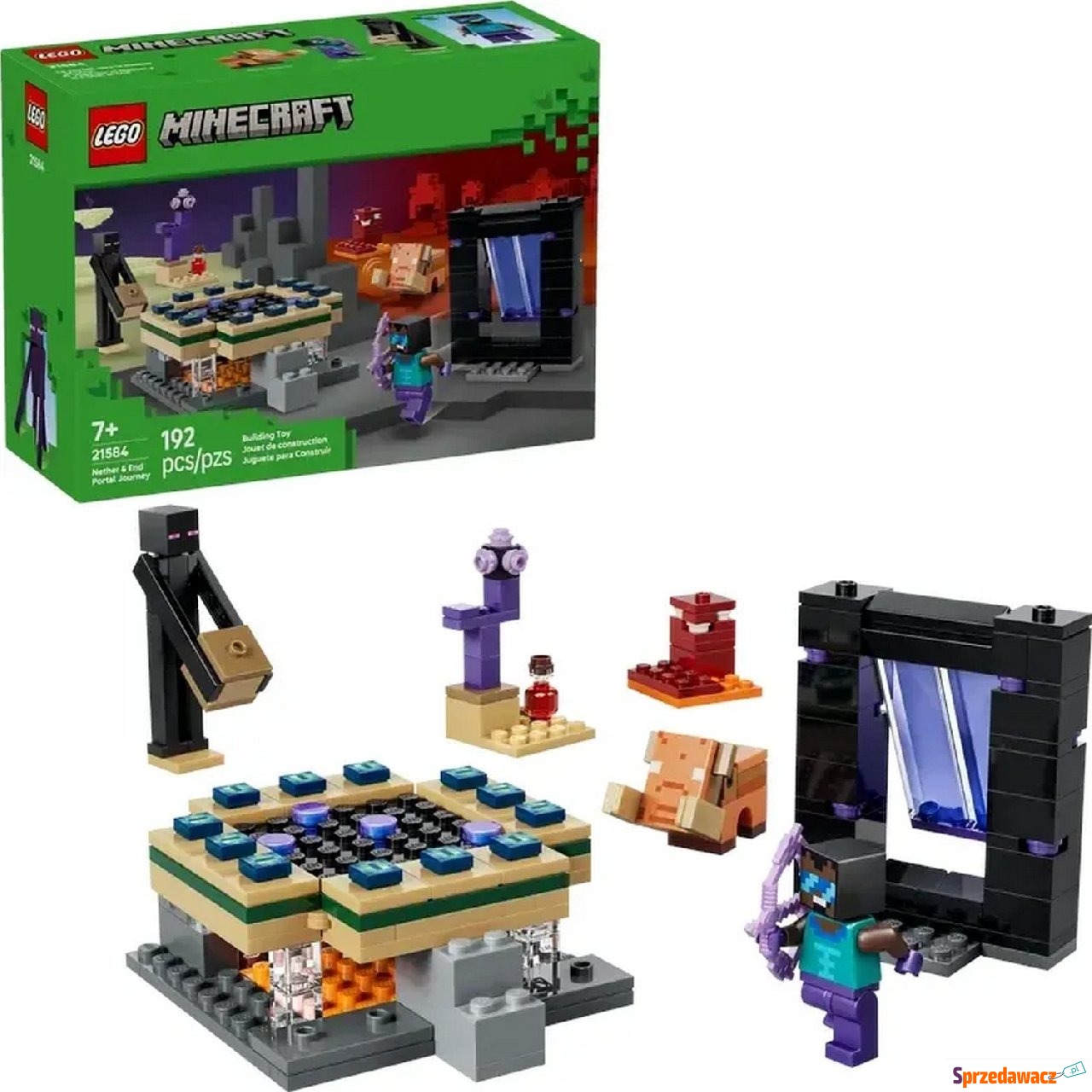 Klocki konstrukcyjne LEGO Minecraft...