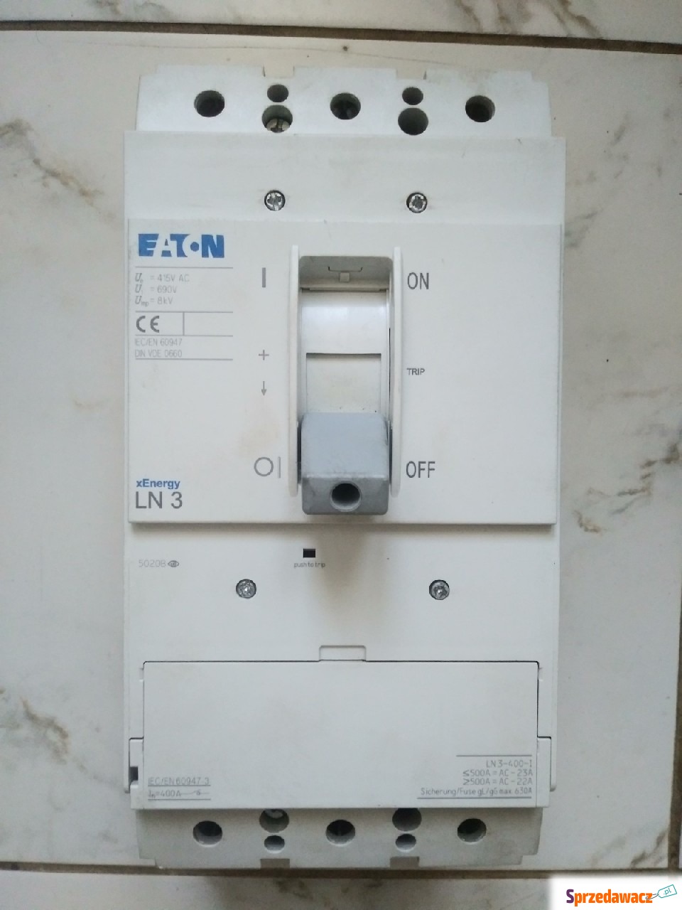 EATON LN3 400A Rozłącznik mocy...