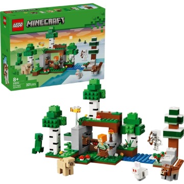 Klocki konstrukcyjne LEGO Minecraft 21593 Przetrwanie pierwszej nocy