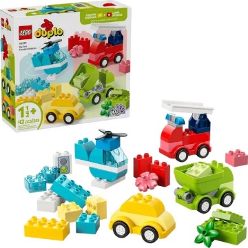Klocki konstrukcyjne LEGO Duplo My First 10474 Kreatywne pojazdy