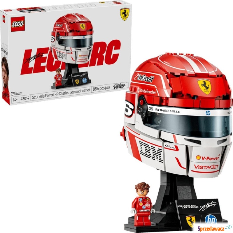 Klocki konstrukcyjne LEGO Editions 43014 Kask... - Klocki - Racibórz