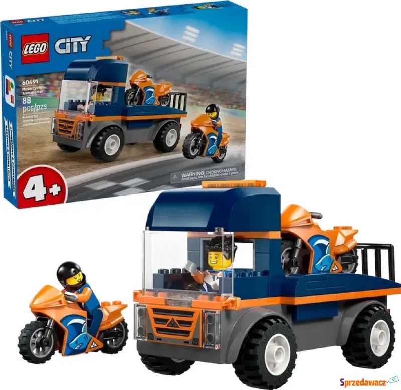 Klocki konstrukcyjne LEGO City 60491 Laweta dla... - Klocki - Lublin